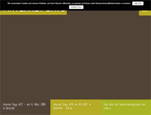 Tablet Screenshot of internet-days.de